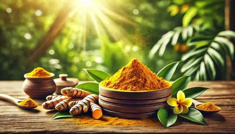 organic turmeric powder